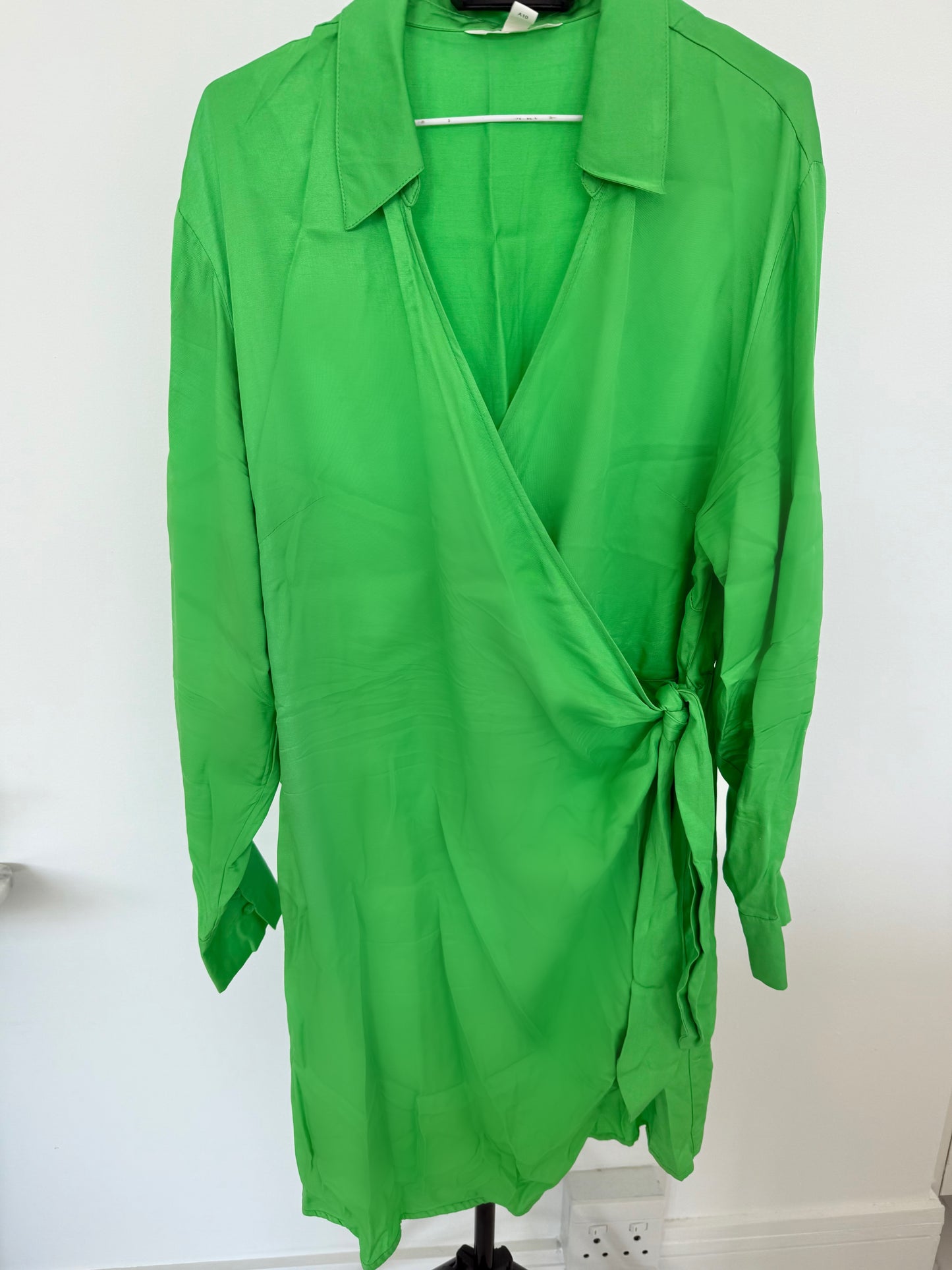 Green Wrap Dress
