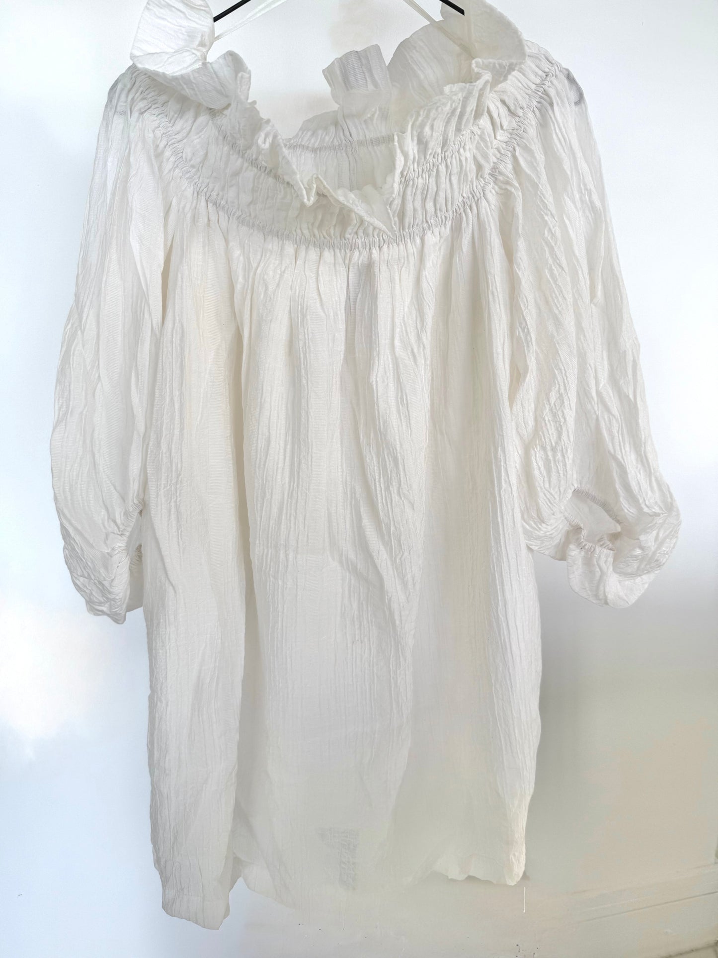 White Off-The-Shoulder Dress