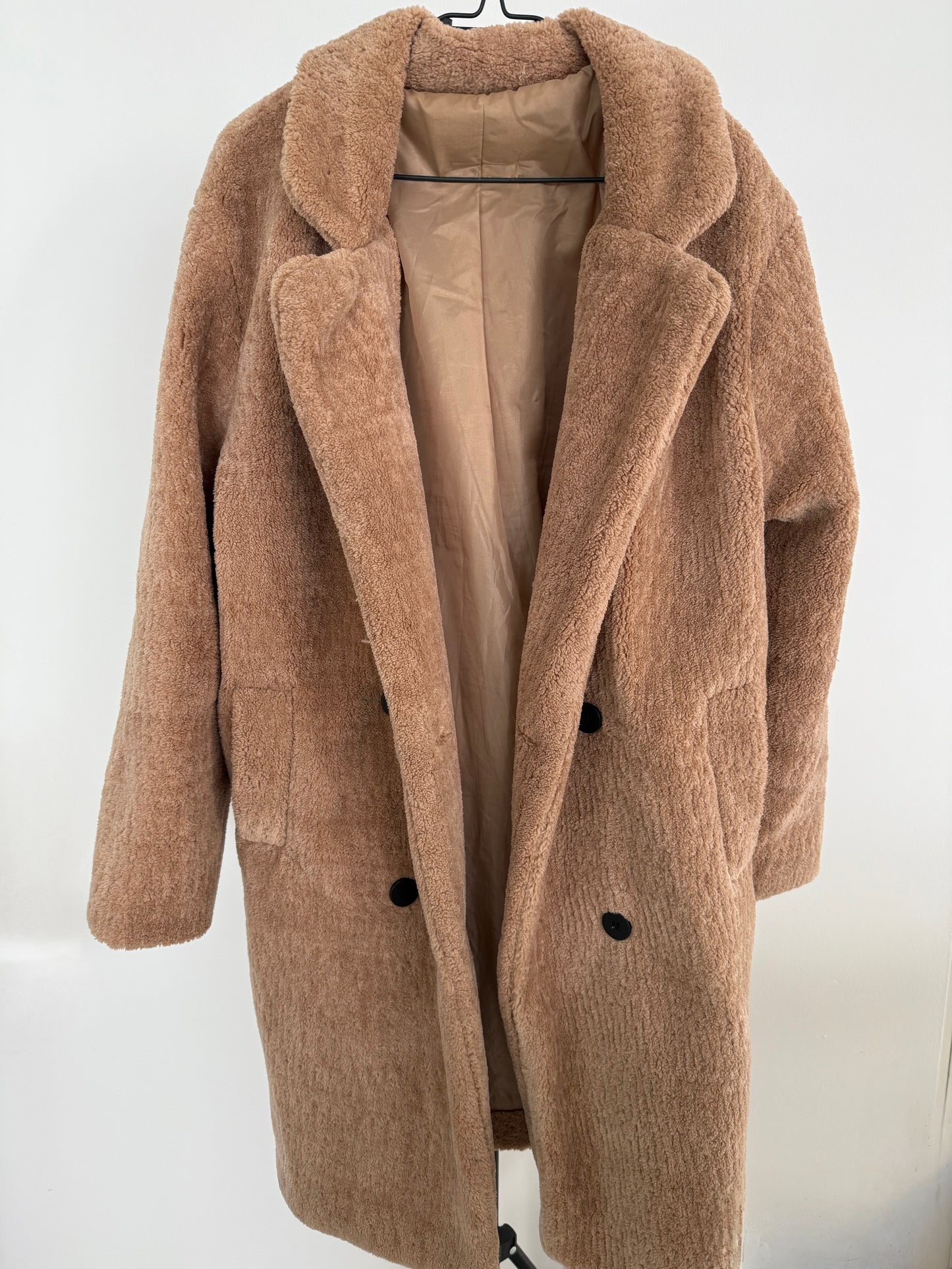 Light Brown Teddy Coat