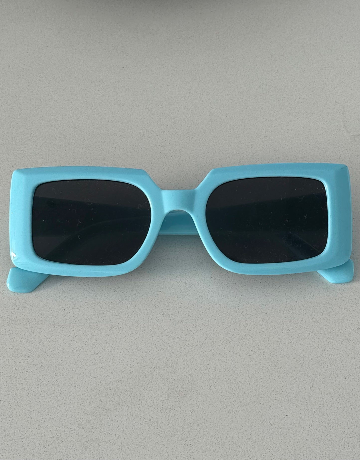 Light Blue Frame Sunglasses