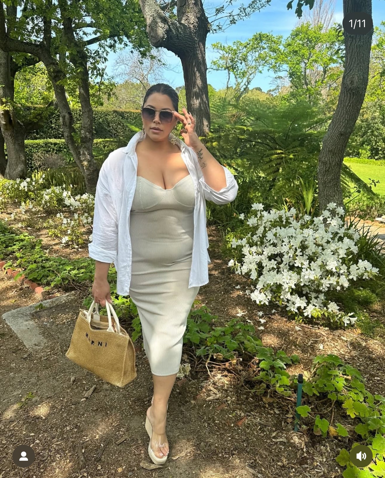 Grey Stretch Bodycon